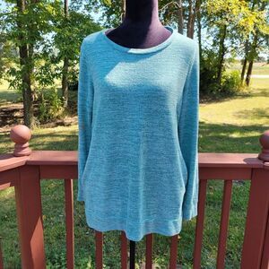 Xieerduo Women' Casual Sweatshirts Long Sleeve Oversized With Pocket Tunic Top S